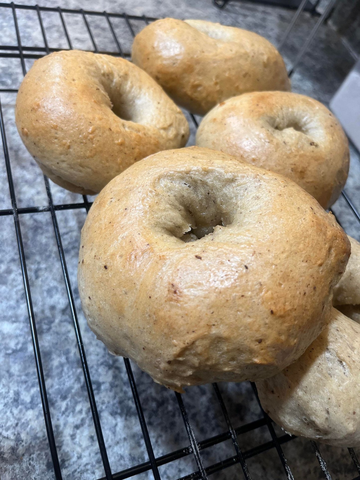 Sourdough Bagels